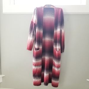 Joseph A Wool Blend Duster Cardigan